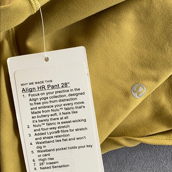 Lululemon Align HR Pant 28” - Picture 8 of 8